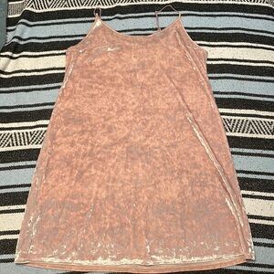 Victorias Secret velvet mini slip lingerie dress M/L